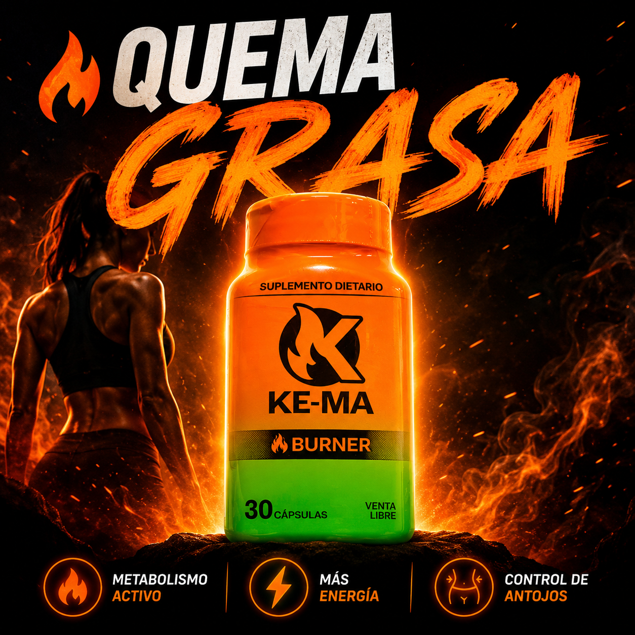 QUEMADOR KE-MA
